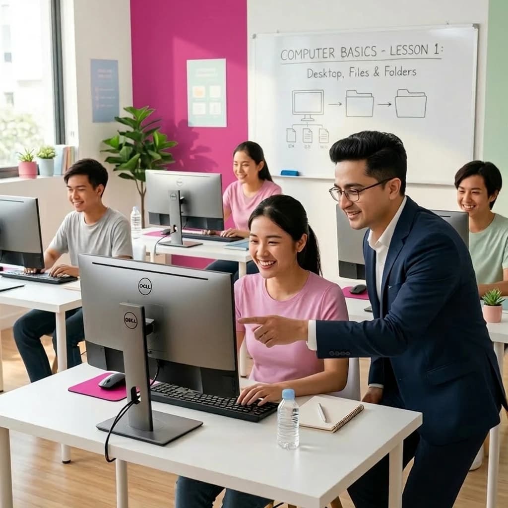 Computer Basics & Office Professional Program training preview at Nura Dev